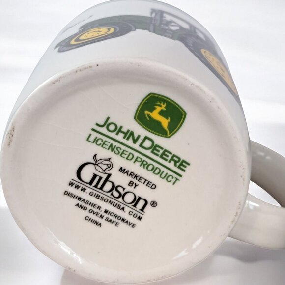 John Deere Nothing Runs Like A Deere Tractor Gibson Coffee Mug Licensed - Picture 7 of 9